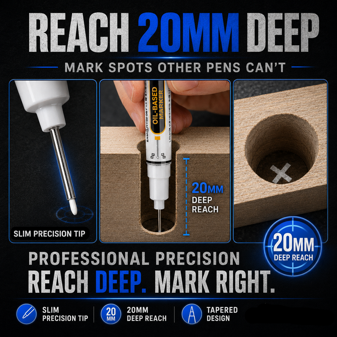 💥 Surprise Price: $1.99 Each Today!! - Precision Tip Quick-Dry Oil-Based Marker Pen