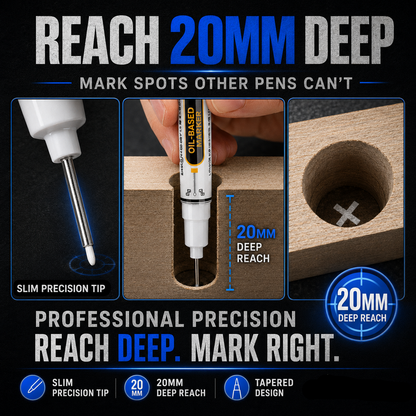 💥 Surprise Price: $1.99 Each Today!! - Precision Tip Quick-Dry Oil-Based Marker Pen