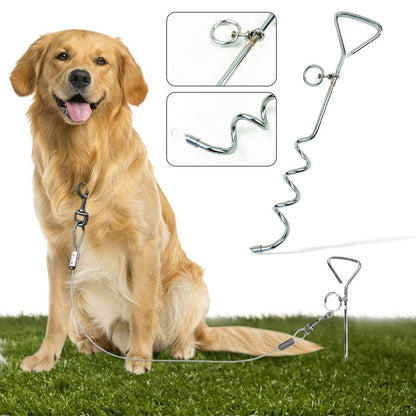 Outdoor Ground Anchor for Dogs & Cats