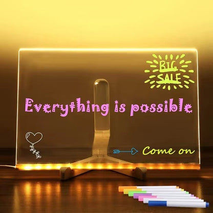 🎨LED Drawing Board🎁Buy 1, Get Up to 7 Color Pens Free