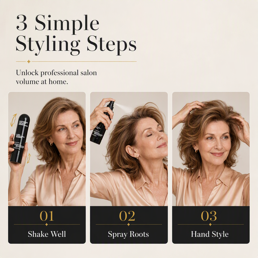 🎉LAST DAY -BUY 3 GET 2 FREE-$9.99 EACH FluffyHair Shaping Spray,Long-Lasting FragranceVolumizing Hairspray,All-Day Hold