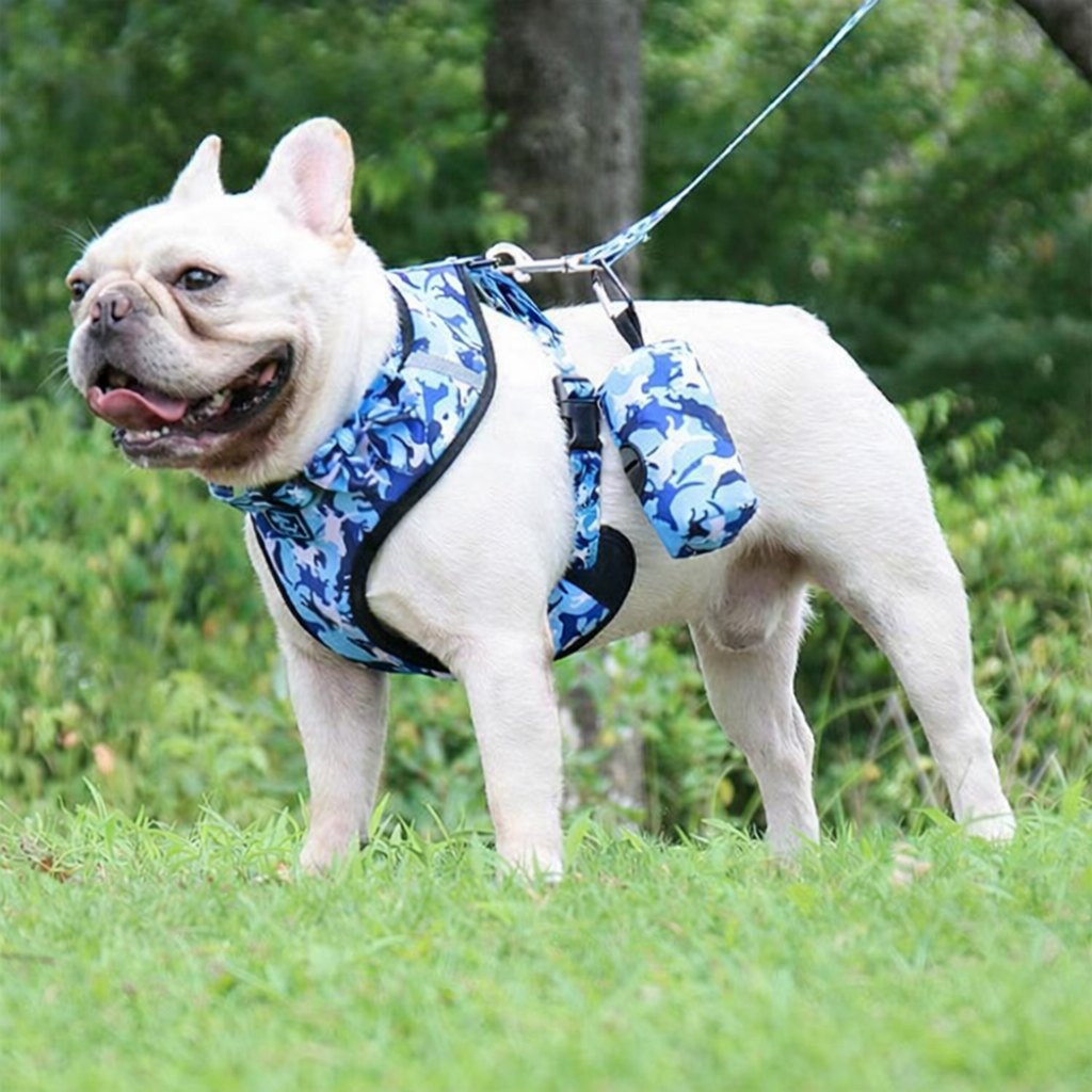 Camouflage Dog Harness Set