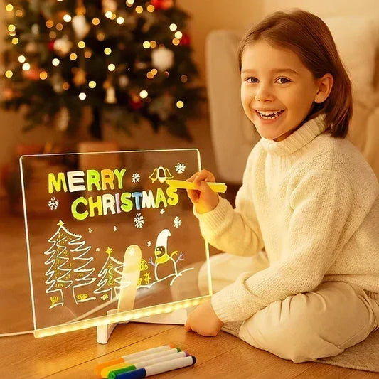 🎨LED Drawing Board🎁Buy 1, Get Up to 7 Color Pens Free