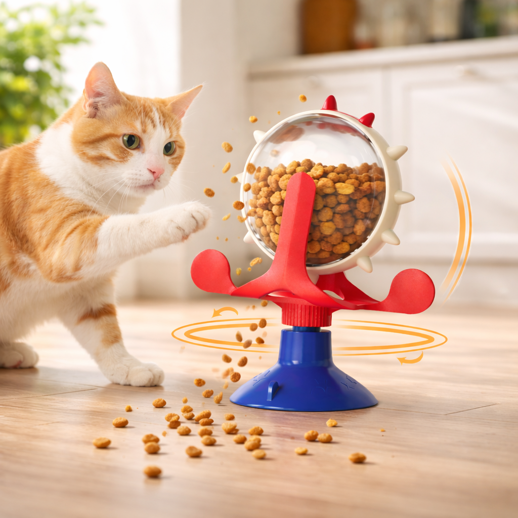 Interactive Pet Treat Dispenser Toy