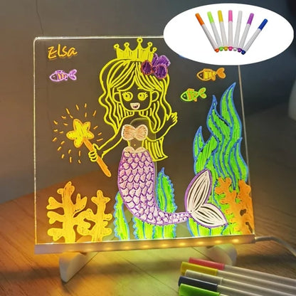 🎨LED Drawing Board🎁Buy 1, Get Up to 7 Color Pens Free