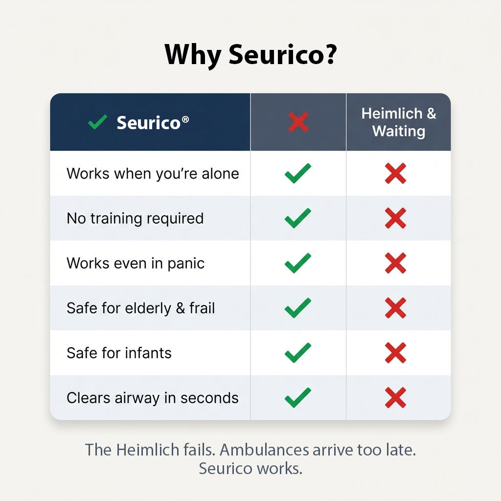 Seurico anti-choking device
