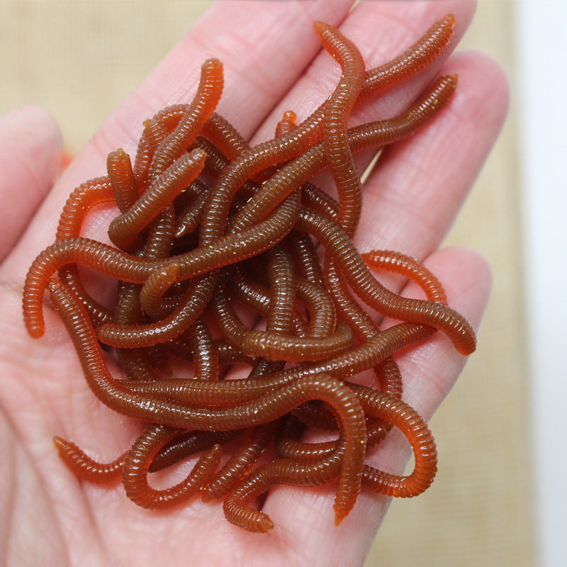 ✨✨ shrimp-flavored soft lure (earthworm style)